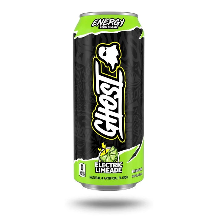 Bebida Energética Ghost Electric Limeade Zero Azúcar 12 Pack