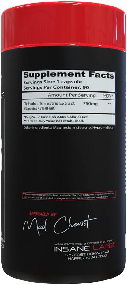 InsaneLabz Tribulus 90Caps