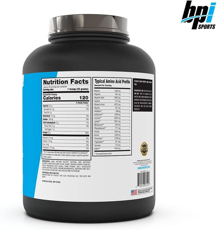 Proteina Bpi Iso Hd 5 Lbs 68 Servicios
