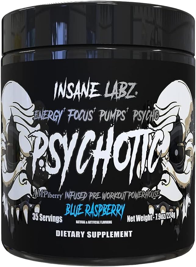 Insane Labz Psychotic Black Oxido Nitrico Pre Entreno ...