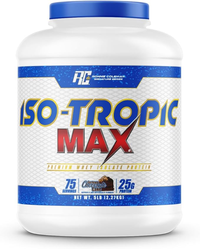 Ronnie Coleman ISO-Tropic Max – 5 Libras, German Chocolate