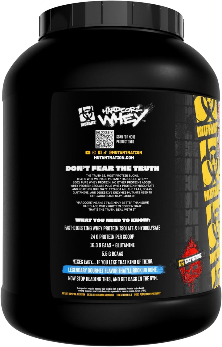 Mutant Hardcore Whey 5Lb Chocolate Milkshake
