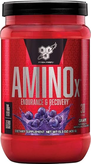 BSN AMINOx Suplemento En Polvo Aminoacidos 30 Servicios