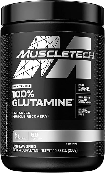 MuscleTech Platinum 100% Glutamina  300 g