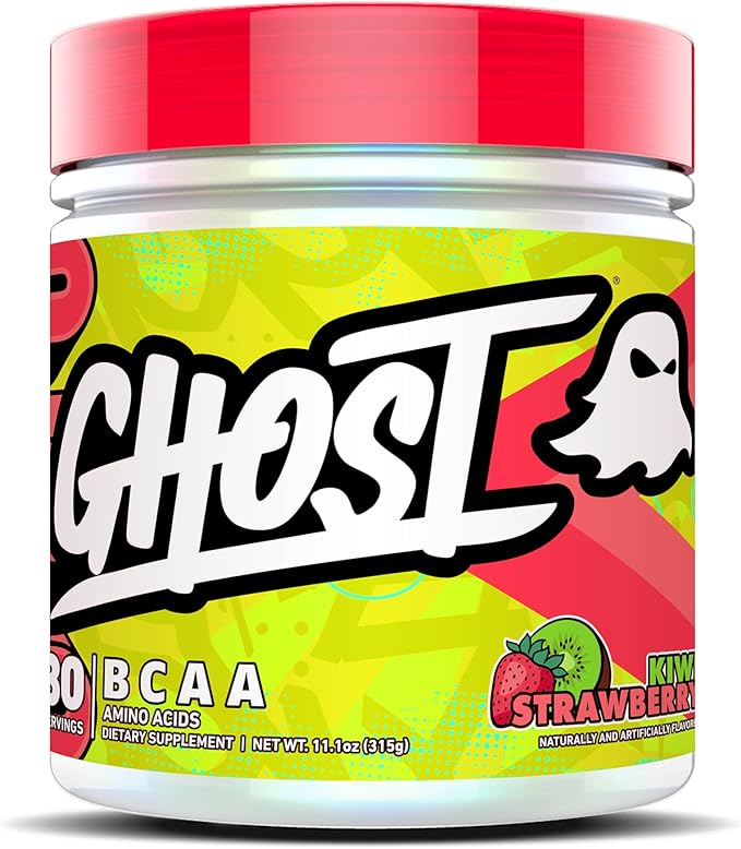 Ghost BCAA Aminoácidos Kiwi Strawberry 315g 30 Servings
