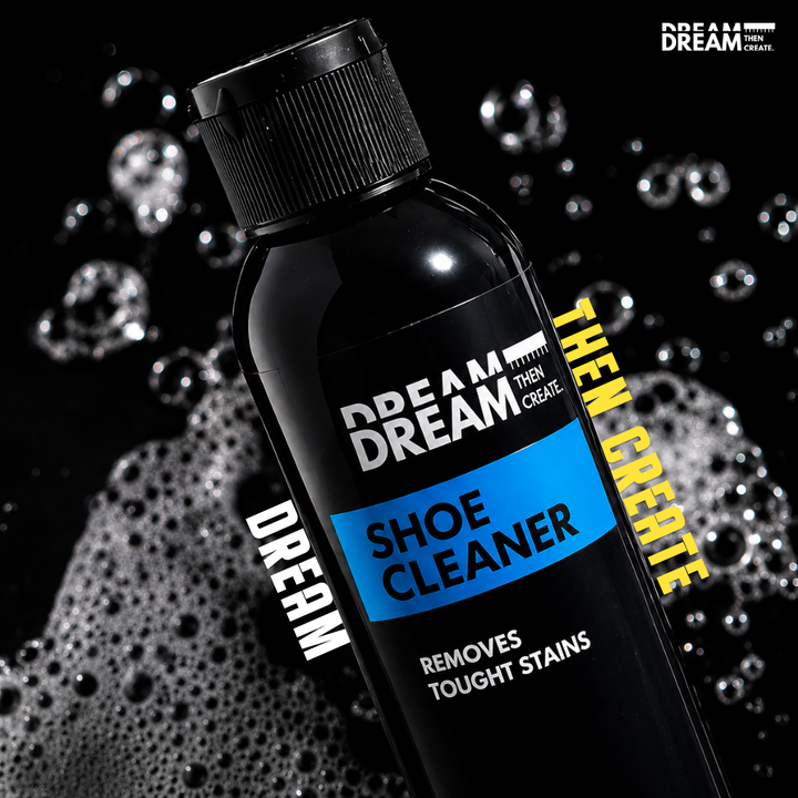 Dream KIT | Cepillo | Microfibra Y Limpiador Para Tenis Multiusos 120 Ml Piel, Gamuza Y Mas