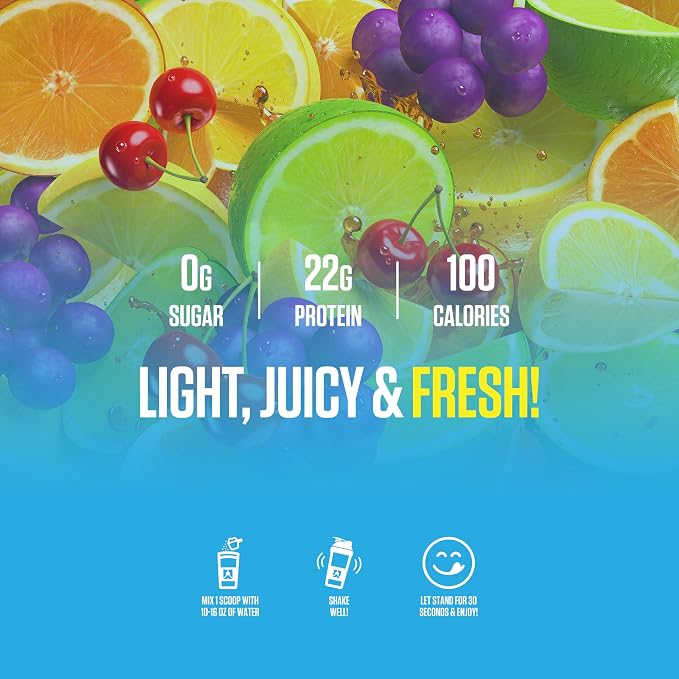 Proteína Ryse Kool-aid Tropical Punch 600g 20 Servicios