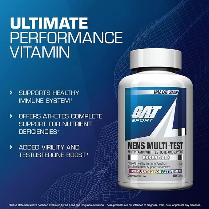 Gat Sport Mens Multi Multivitaminico 60 Tabletas