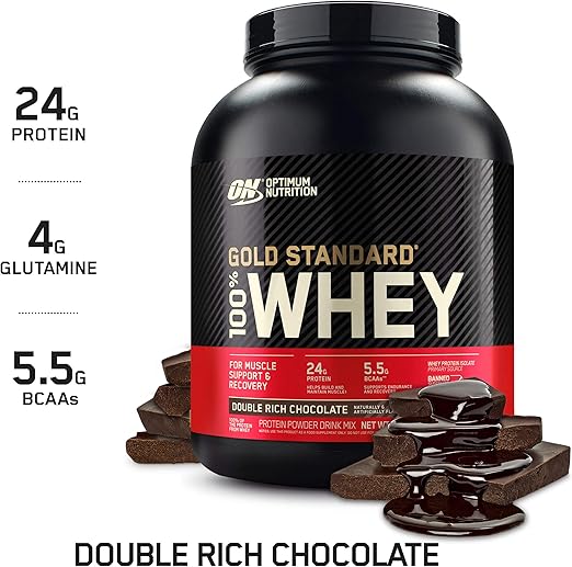 Optimun Gold Standard 100% Whey 5Lb Double Rich Chocolate