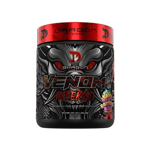 Dragon Pharma Pre Entreno Venom Inferno 40 Servicios