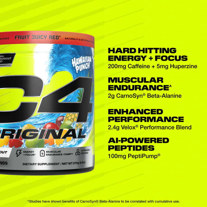 Cellucor Pre Entreno C4 Original 30 Servicios