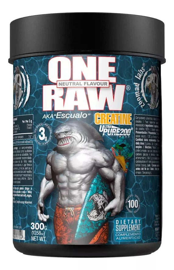 Zoomad Labs One Raw Creatina 300gr Sabor Sin Sabor