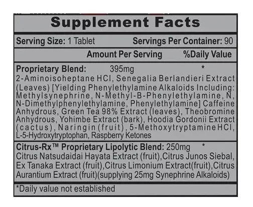 HiTech Lipodrene Xtreme 90Tabs