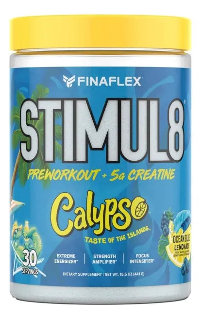Finaflex Stimul8 Calypso 30 Servicios  Ocean Blue Lemonade