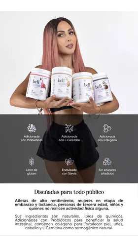 Proteína Hidrolizada Bell Ness 31 Servicios Sabor Vainilla