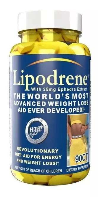 HiTech Lipodrene Amarillo 90Tabs