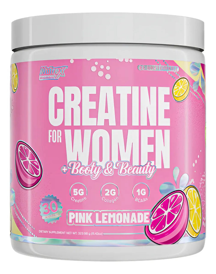 Creatine For Women Nutrex Con Colágeno 30 Servicios - Segun Stock Peach/mango