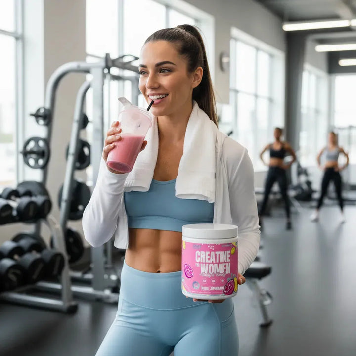 Creatine For Women Nutrex Con Colágeno 30 Servicios - Segun Stock Peach/mango