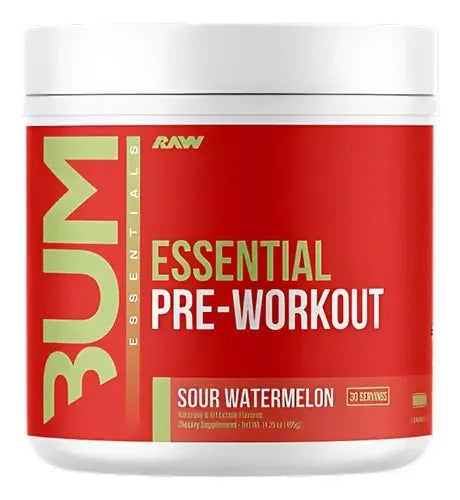 Raw Nutrition Pre Entreno Cbum Essential 30 Servicios
