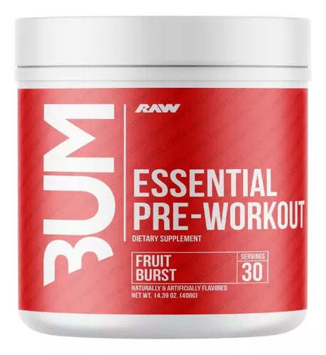 Raw Nutrition Pre Entreno Cbum Essential 30 Servicios