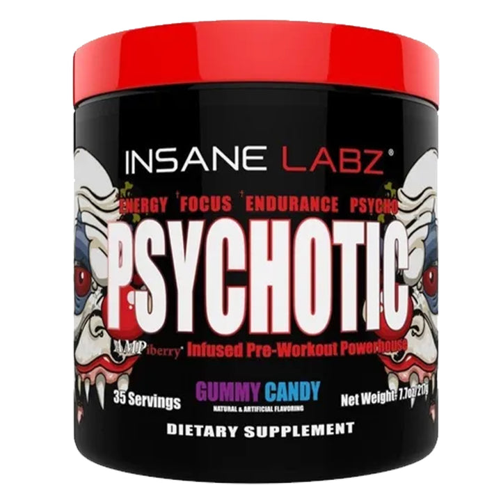 Insane Labz Psychotic Oxido Nítrico Pre Entreno