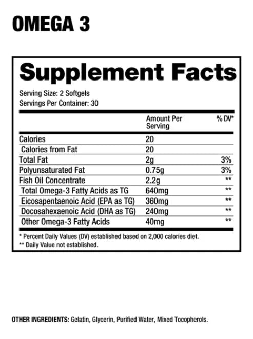 Dragon Omega 3 60 Softgels