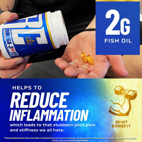 RonnieColeman Omega 3 XS 120 Softgels