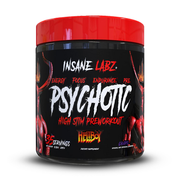 Insane Labz Psychotic Hellboy Oxido Nítrico Pre Entreno