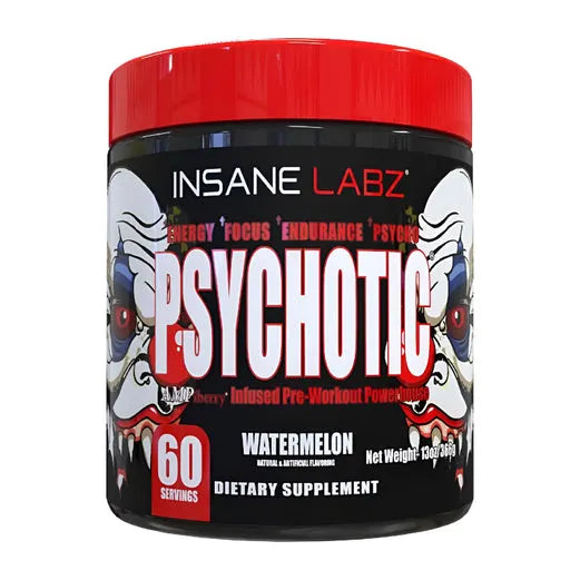 Insane Labz Psychotic – Fórmula de Pre Entreno 60 Servicios