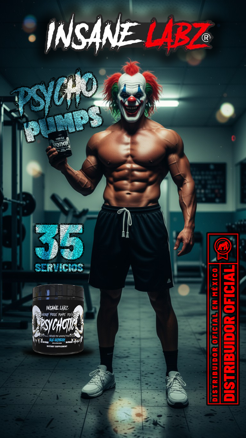 Insane Labz Psychotic Black Oxido Nitrico Pre Entreno promo 2
