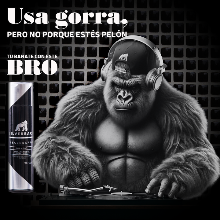 Shampoo Anticaída Legendario Minoxidil, Arginina Bergamota