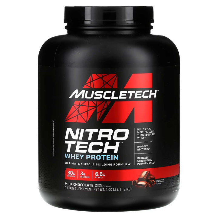 Muscletech Nitrotech Proteina Performance Whey 4 Libras