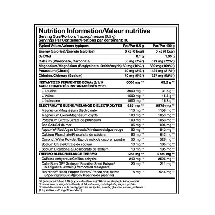 Mutant Aminoacidos Bcaa Thermo 30 Servicios