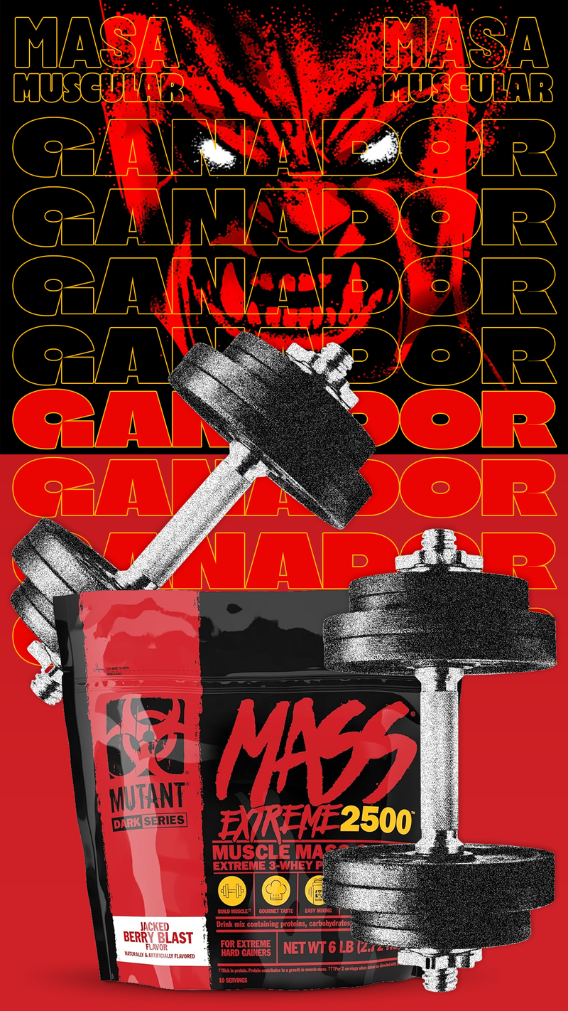Mutant Mass Extreme 2500 6Lb promo 3