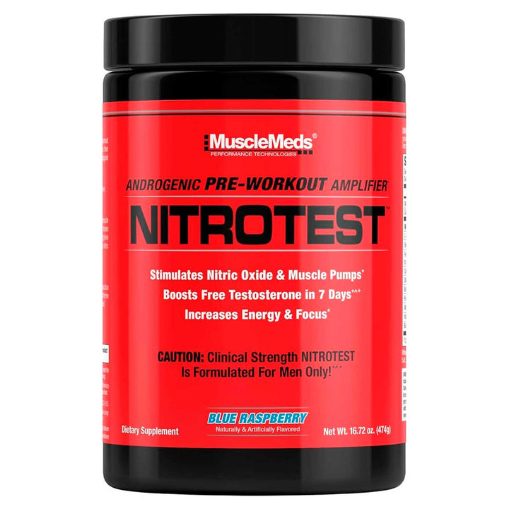 Musclemeds Pre Entreno Nitrotest Oxido Nitrico