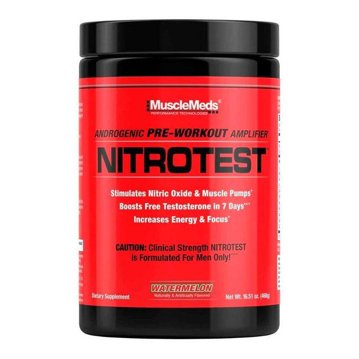 Musclemeds Pre Entreno Nitrotest Oxido Nitrico