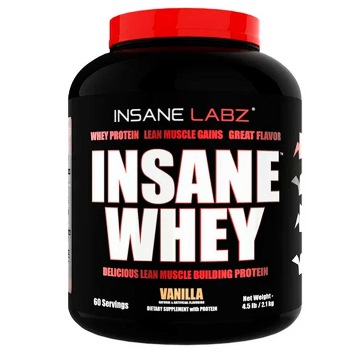 Insane Labz Proteina Whey Protein 5 Libras 60 Servicios