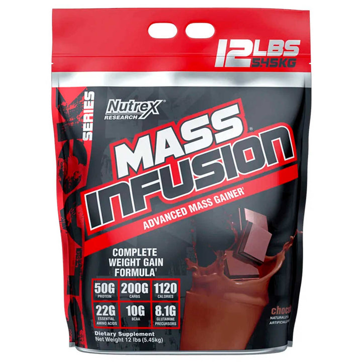 Nutrex Proteina Mass Infusion Gainer Ganador 12 Libras