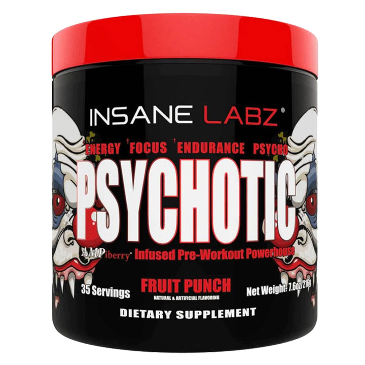 Insane Labz Psychotic Oxido Nítrico Pre Entreno