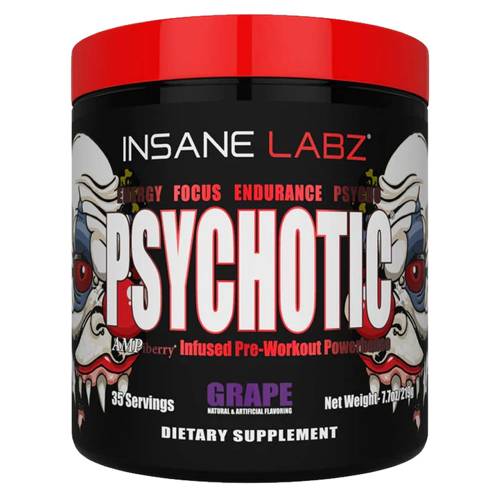 Insane Labz Psychotic Oxido Nítrico Pre Entreno