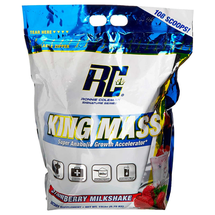 Ronnie Coleman Proteina King Mass Xl Ganador De Peso 15 Libras