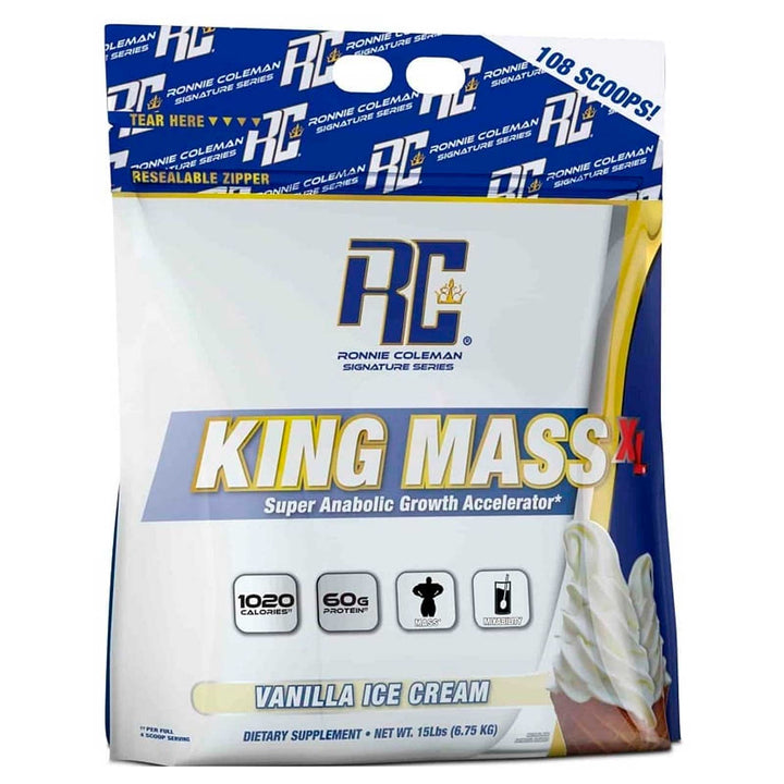 Ronnie Coleman Proteina King Mass Xl Ganador De Peso 15 Libras