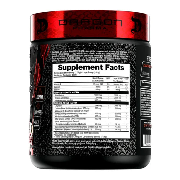 Dragon Venom Inferno 40 servicios Dragon Lychee