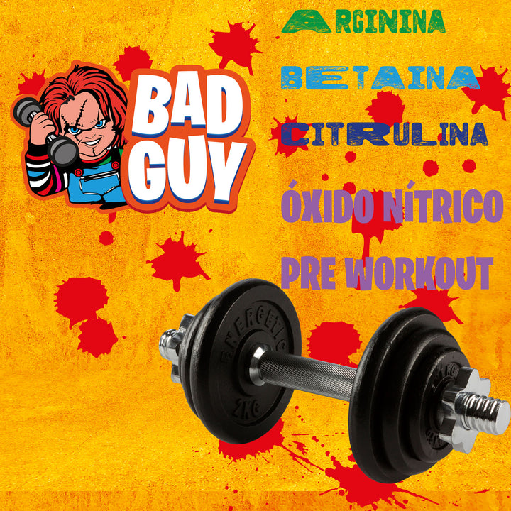 Chuky Labz Pre Entreno Bad Guy Oxido Nitrico 30 Servicios