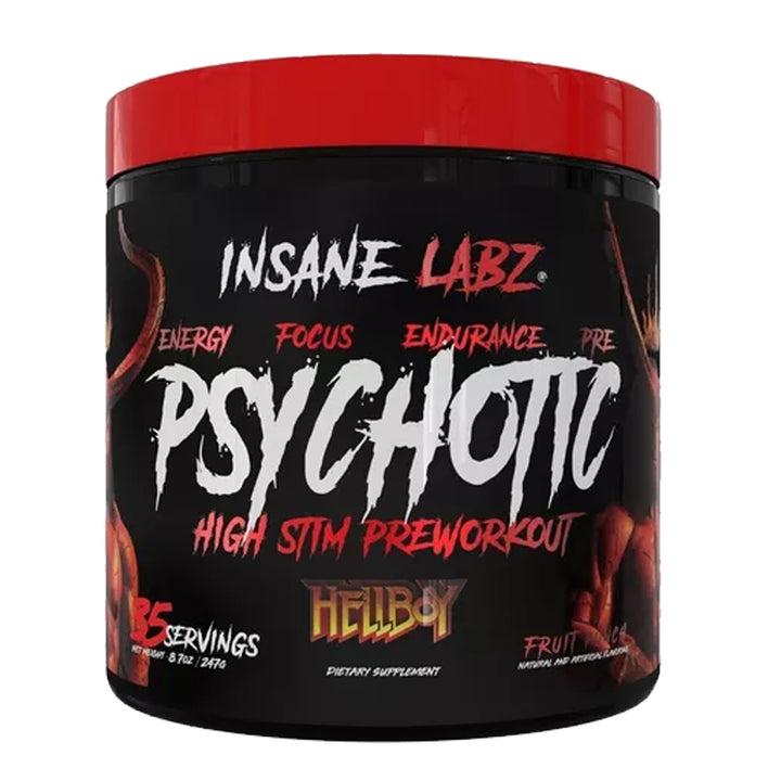 Insane Labz Psychotic Hellboy Oxido Nítrico Pre Entreno