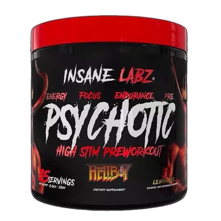 Insane Labz Psychotic Hellboy Oxido Nítrico Pre Entreno