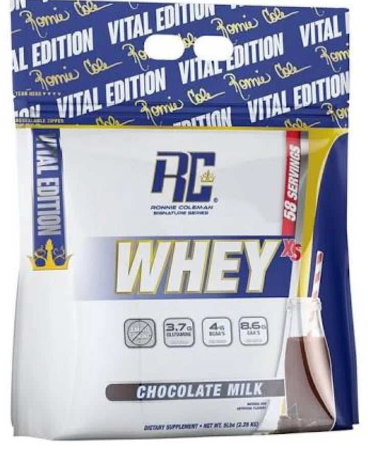 RonnieColeman Whey XS 5Lb Vanilla Ice Cream
