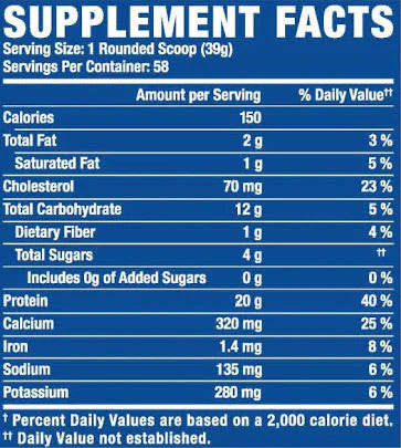 RonnieColeman Whey XS 5Lb Vanilla Ice Cream