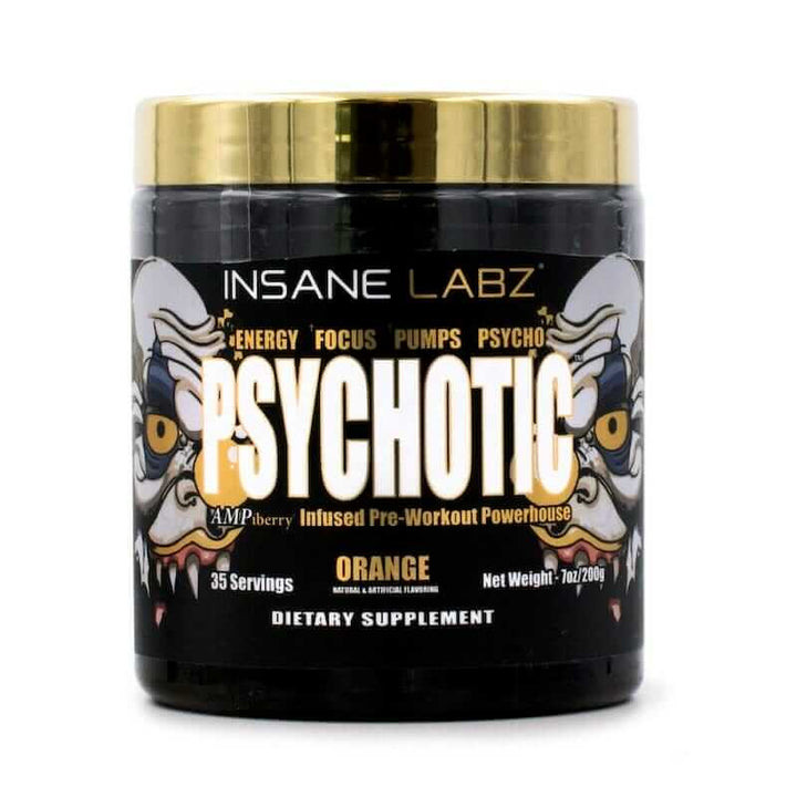 Insane Labz Psychotic Gold Oxido Nítrico Pre Entreno