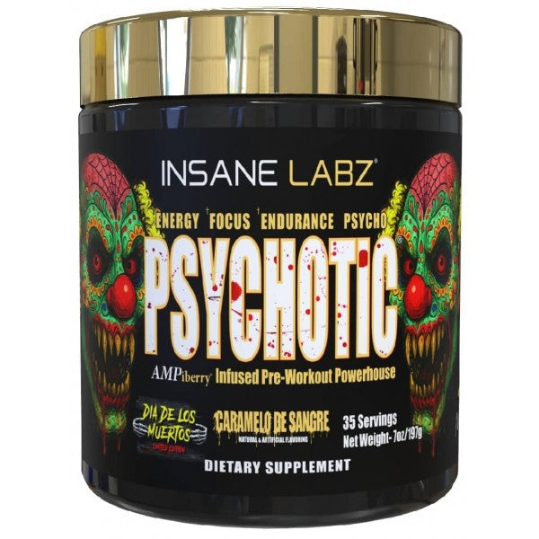 Insane Labz Psychotic Gold Oxido Nítrico Pre Entreno 200gr